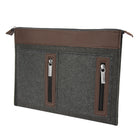 Housse pour ordinateur portable compatible avec de 10 à 12 po Housse pour ordinateur portable, Marron-Dimensions intérieures approximatives: 12 pouces sur 9,25 pouces sur 0,5 pouce