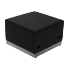 Flash Furniture – Alon Series ZB803570SBK, ensemble de réception 11 pièces, cuir souple,noir-Coussins CA117 rembourrés en mousse ignifuge