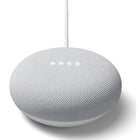Google - Nest Mini 2e génération, craie-Vous pouvez faire jouer de la musique à partir de Spotify, de YouTube Music, de Tuneln et plus encore (Des abonnements peuvent être nécessaires. Des conditions ou des frais supplémentaires peuvent s'appliquer). Dites simplement à votre Assistant Google la chanson, l'artiste, l'album ou le genre de musique que vous souhaitez écouter. Vous pouvez également diffuser de la musique sur le Nest Mini à partir de votre téléphone (Un téléphone Android ou des applis compatibles