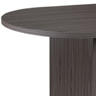 Flash Furniture Table De Conférence Ovale 6' - Gris Rustique (GCTL1035GRY)-Dessus lisse résistant aux taches