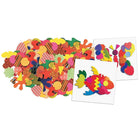 Roylco - Papier Popz, 2 1/2 po, couleurs variées, paquet de 3000-Formes de papier multicolore modernes imprégnant votre œuvre de motifs vifs