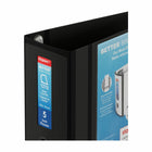 Reliure Better Binder de marque Staples, 5 po, noire-Plus résistante et plus facile à utiliser