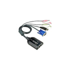Aten Câble adaptateur KVM de support virtuel USB double sortie-Extenseur KVM/audio/USB