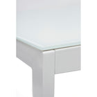 Can-Bramar Glassara Writing Desk - White-Surface offrant suffisamment d’espace pour accueillir un ordinateur portable et tout le matériel nécessaire pour écrire