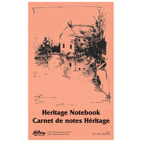 Hilroy - Cahier de notes cousu « Héritage », 54 pages-Hilroy - Cahier de notes « Héritage » cousu, ligné de 8 mm