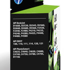 HP 60 Ens. 2 cartouches d’encre noire et tricolore d’origine (N9H63FN)-Rendement approximatif par cartouche: 200 pages noir, 165 pages Tricolore