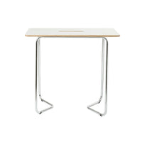 Archyi - Table haute à effacement sec Douro, 43 x 48 x 28 po-résine de mélamine
