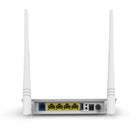 Tenda ? Modem routeur D301 ADSL2+ (FNE-TD-D301)-sans fil + 3 ports LAN 10/100 Mb/s à négociation automatique, 1 port WAN/LAN interchangeable 10/100 Mb/s à négociation automatique (Auto MDI/MDIX), 1 port RJ11