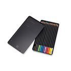 Moleskine - Ensemble de crayons de couleur Naturally Smart - paquet de 12-12 couleurs distinctives, floues et chaudes