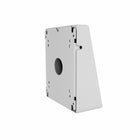CTA Digital Premium Double VESA Wedge et Prise/PoE Couvert pour Tablettes aux normes VESA 75 x 75 et 100 x 100 - Blanc-Il peut être monté sur des murs ou des dessus de table