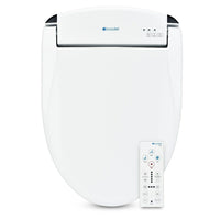 Brondell – Bidet avancé Swash SE600 à siège allongé, blanc (SE600-EW)-Buse en acier inoxydable 