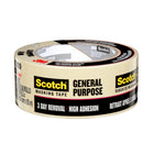Ruban de masquage d’usage général Scotch– Naturel – 48 mm x 55 m-Conçu pour une adhésion instantanée