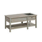 Sauder - Table basse Cottage Road 422480, à dessus relevable, chêne mystique-Bois d'ingénierie fini chêne mystique