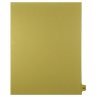 Mark Maker – Onglets séparateurs juridiques beiges, 1/15 onglets, format lettre, sans trous, numéro 165, 25/paquet-Onglets séparateurs beiges, 1/15 onglets