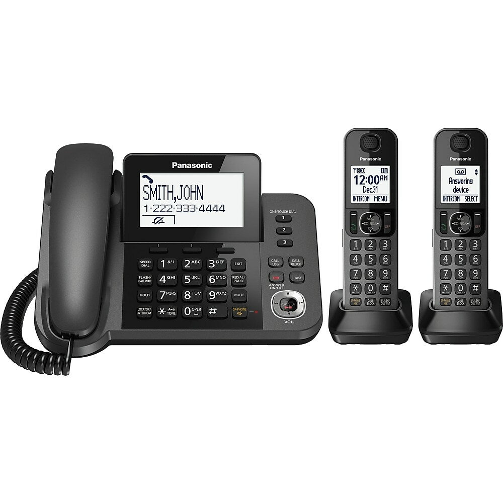 Répondeur Numérique AT&T 1740 - Ligne Unique, Blanc, Neuf (Boîte Ouverte)