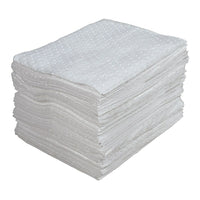 Zenith Safety Products – Tampon laminé pour absorber l’huile, 15 x 17 po, léger, 200/paquet-Type de déversement : Pétrole seulement