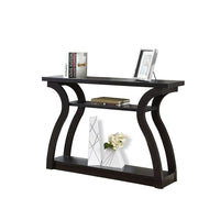 Monarch Specialties - 2445 Table D'Appoint - 47 po L/Console D'entrée Espresso-Surface spacieuse idéale pour photos et autres objets décoratifs