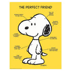 Affiche d'Eureka Peanuts l'ami parfait, 17" x 22"-Imprimé sur une face d'un papier cartonné épais.