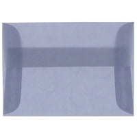 JAM Paper Enveloppes translucides A1, violet glycine, 50/paquet-Enveloppes en papier translucide violet glycine