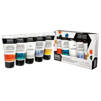 Liquitex Basics – Médiums peinture acrylique, ensemble de 5, variés-5 médiums populaires pour expérimenter