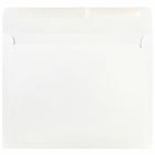 JAM Paper Enveloppes format livret, 8 3/4 x 11 1/2 po, blanc, 50/paquet-Enveloppes de format livret