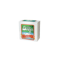 White SwanMD ® Serviettes à boissons de qualité supérieure à 2 épaisseurs de 9,5 x 9,5 po, pli 1/4, blanc, 600 serviettes-Blanc