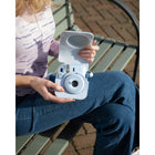 FujiFilm - Étui pour appareil photo instantané Instax Mini 12 - Bleu pastel-5