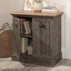 Sauder - 435766 La Collection Sonnet Springs Meuble d’appoint - Finition Pebble Pine-Fini sur tous les côtés pour d'emplacement polyvalentes.