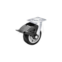 Colson – Roulette à blocage complet, 6 po (152 mm), largeur de semelle : 1 1/2 po (38 mm), 600 lb (272 kg) (44 06109 459 2)-Diamètre de roue : 6 po (152 mm)