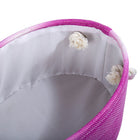 CTG - Paniers de rangement ovales Ombre, ensemble de 3, rose-Rangement simple : chaque panier s'emboîte les uns dans les autres pour une solution de rangement peu encombrante lorsqu'il n'est pas utilisé