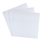 JAM Paper Enveloppes carrées régulières à fermeture gommée, 8 1/2 x 8 1/2 po, blanc, paq./100 (4231 g)-Fermeture : gomme