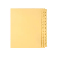 Mark Maker – Onglets séparateurs juridiques beiges, 1/25 onglets, format lettre, sans trous, numéros 1 à 75-Onglets séparateurs beiges, 1/25 onglets