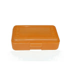 Romanoff Products - Boîte de crayons 8 1/2 x 5 1/2 x 2 1/2 po, mandarine-Mandarine
