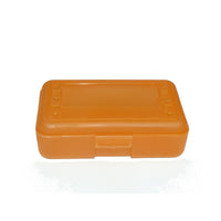 Romanoff Products - Boîte de crayons 8 1/2 x 5 1/2 x 2 1/2 po, mandarine-Mandarine