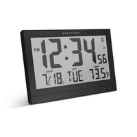 Marathon Watch - Jumbo Atomic Clock avec rétroéclairage automatique - Noir-Affichage Jumbo: affichage géant pour une visualisation facile et une grande lisibilité, même à de grandes distances.