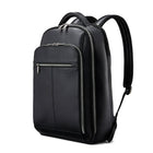 Samsonite Classic Leather Sac à Dos 15.6", Noir-Noir, cuir pleine fleur