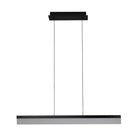 TuBICen - Eclaire 35" Lampe à suspension linéaire - Noir-DEL intégrée, 17W, incluse