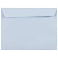 JAM Paper - Enveloppes pour livret - 9" x 12" - Bleu bébé - Paquet de 250-Couleur: bleu bébé