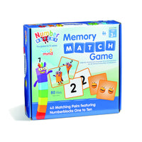 Hand2Mind - NumberBlocks Jeu de correspondance de mémoire-Avec 4 séries de 20 tuiles mémoire assorties, il existe de nombreuses façons de jouer pour un plaisir sans fin