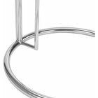 Nicer Furniture - verre table d’appoint-Inox