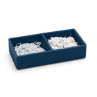 Poppin – Plateau Softie This and That, bleu ardoise (105963)-Correspond parfaitement au plateau à courrier et au plateau accessoire 