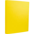 JAM Paper Papier cartonné mat, 8,5 x 11 po, 130 lb, jaune, 25/paquet (295931633)-Taille : 8,5 x 11 po