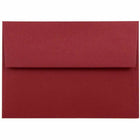 JAM Paper - Ensemble de cartes de vœux vierges, format A6, 4,75 po x 6,5 po, rouge foncé, paquet de 25-Taille : A6 (4,75 x 6,5 pouces)