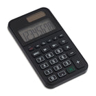 Calculatrice à 8 chiffres TRU RED OTR 130 - Noir-Deux types d’alimentation : solaire et à pile - idéale le jour comme la nuit