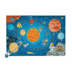 Crocodile Creek - Puzzle d'exploration de l'espace de 200 pièces et affiche assortie-Les pièces sont imprimées avec des encres à base de soja
