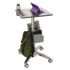 ErgotronMD 24-481-003 Pupitre réglable LearnFitMC, anodisé et transparent-Favorise une bonne posture et aide à brûler plus de calories tout au long de la journée