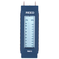 REED Instruments R6013 Humidimètre de poche-Détecte l'humidité dans le bois d'œuvre scié, les plaques de plâtre, le carton, le plâtre, le béton et le mortier