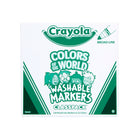 Crayola - Marqueurs lavables Classpack - Paquet de 240-MARQUEURS LAVABLES AUX TEINTES DE LA PEAU : Viennent compléter votre collection de marqueurs et permettent de colorier et de dessiner de façon encore plus détaillée et réaliste.