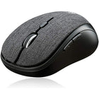 Adesso - iMouse S80B sans Fil Tissu de la Mini-Souris Optique - Noir-Niveau de résolution: Réglable de 800 / 1200 / 1600 DPI