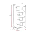Sonax™ - Support Holland Glass pour composants, noir Ravenwood-Trois tablettes ajustables créent amplement d'espace de rangement pour composants audio visuels  